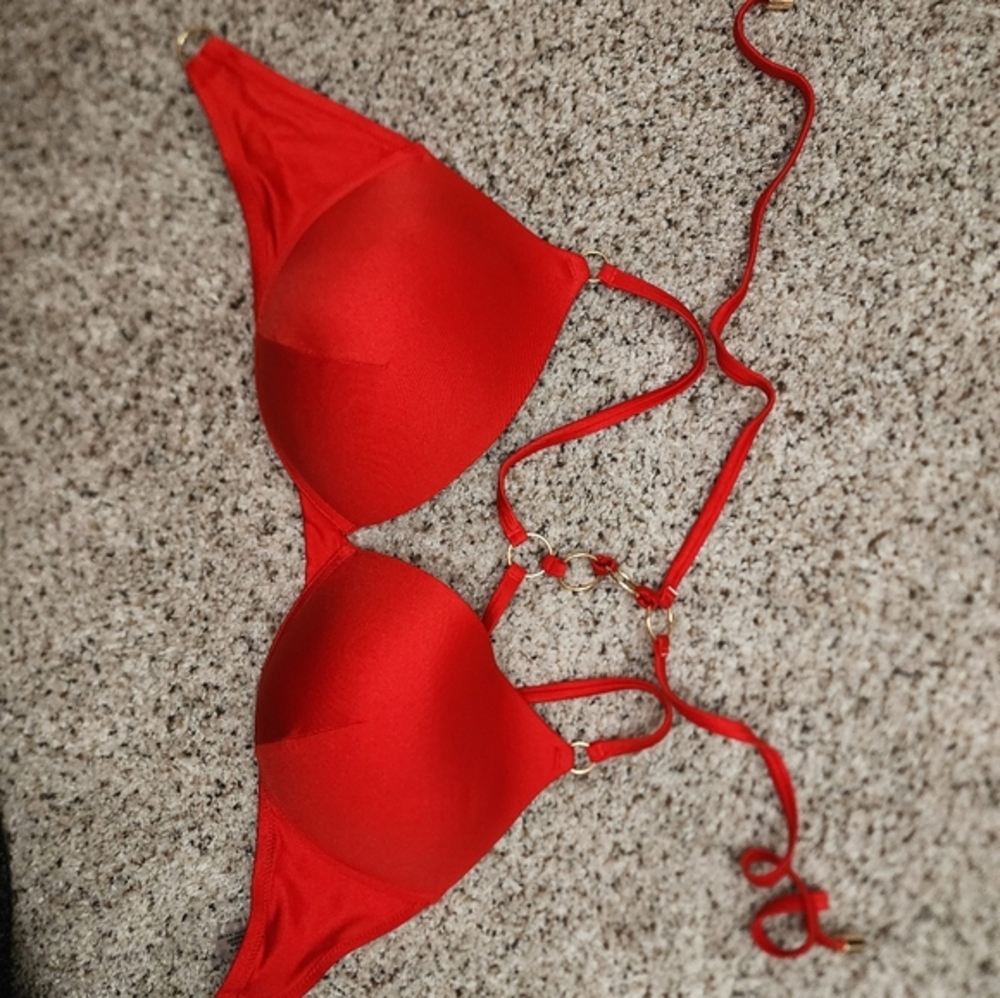 Red Victoria Secret 34DD Bikini Top